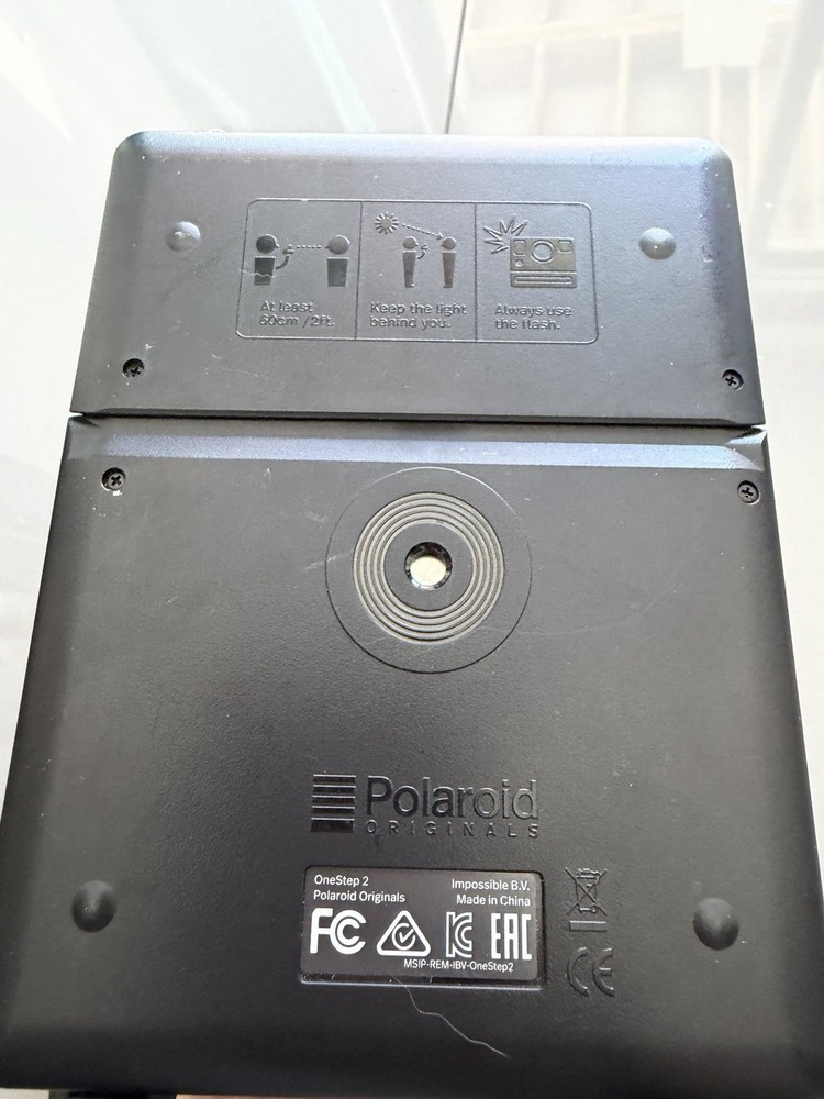 Polaroid One Step 2 I-Type Instant Camera White TESTED WORKS!! Camera Only
