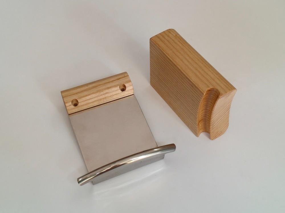 Hat making tools. Millinery supplies, pusher, puller, tolliker, hat block tools