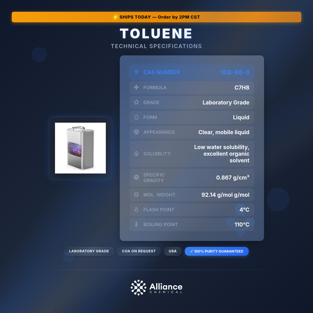 Toluene - 1 Gallon