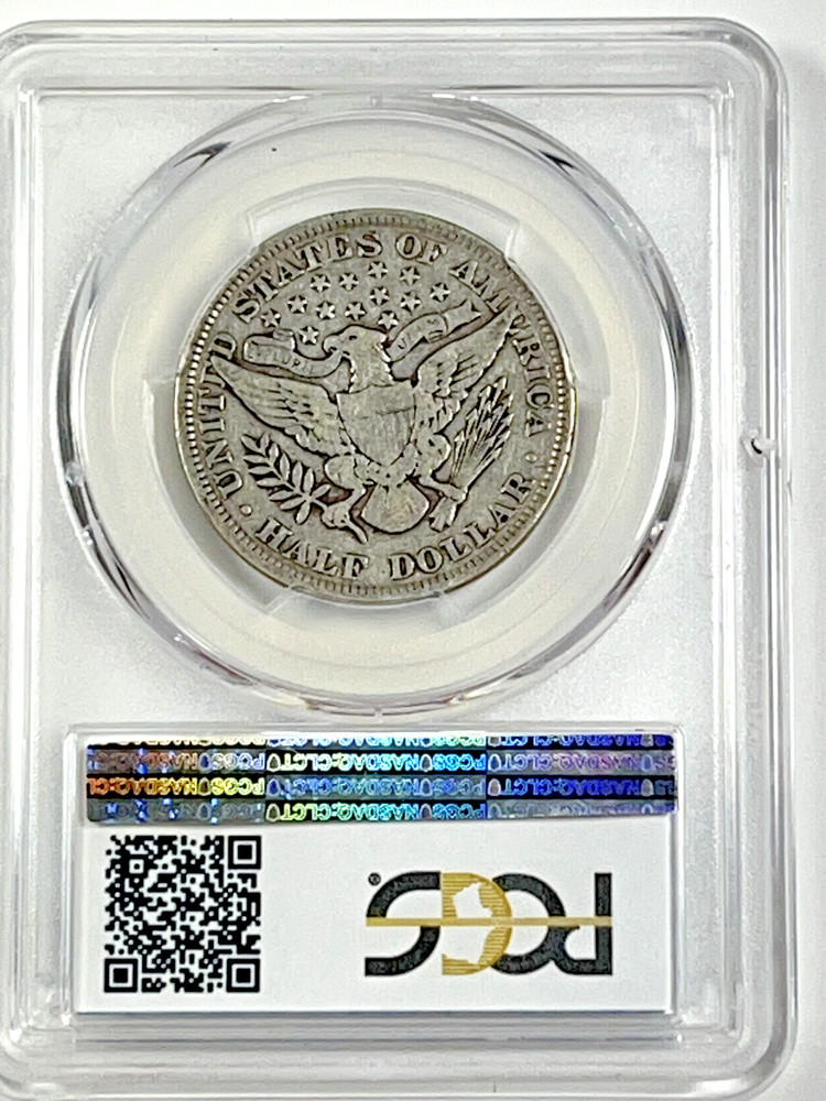 1899 Barber Half Dollar : PCGS VF20