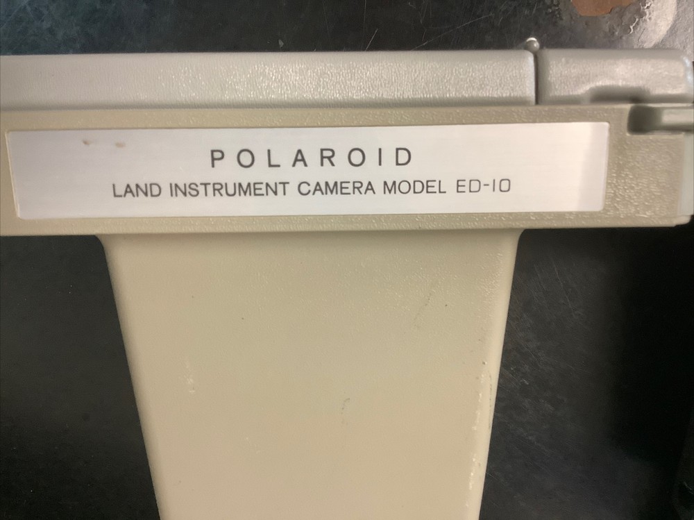 Lot of 2 POLAROID UNITRON MICROSCOPE CAMERAS