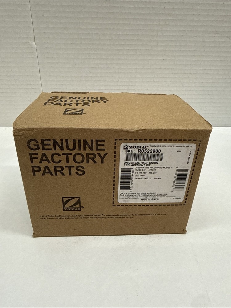 Jandy R0522900 Universal Half Union Kit for Jandy Pro Series Pools & Spa Filters