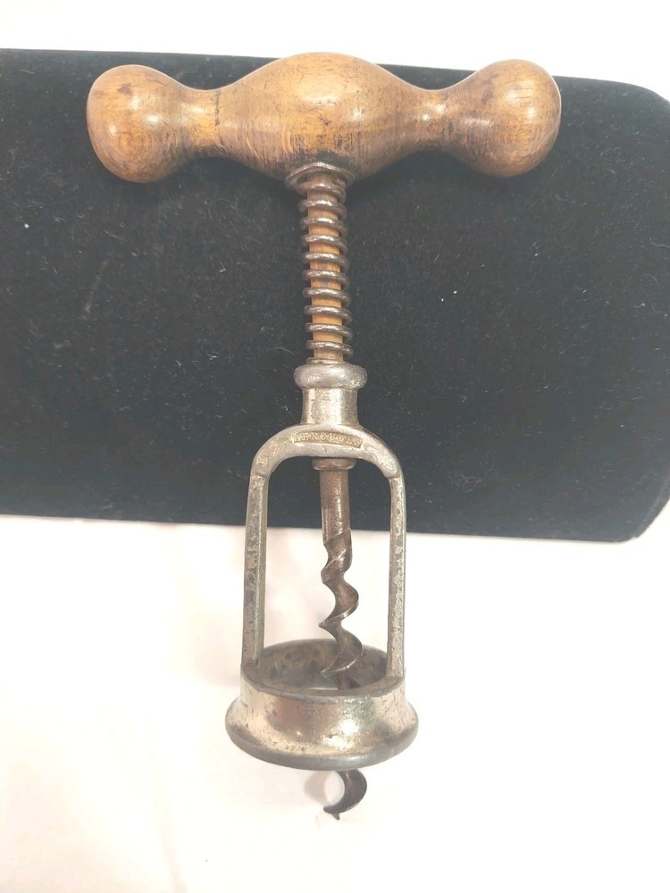 Vintage Hercules Spring Corkscrew Wine Bottle Opener