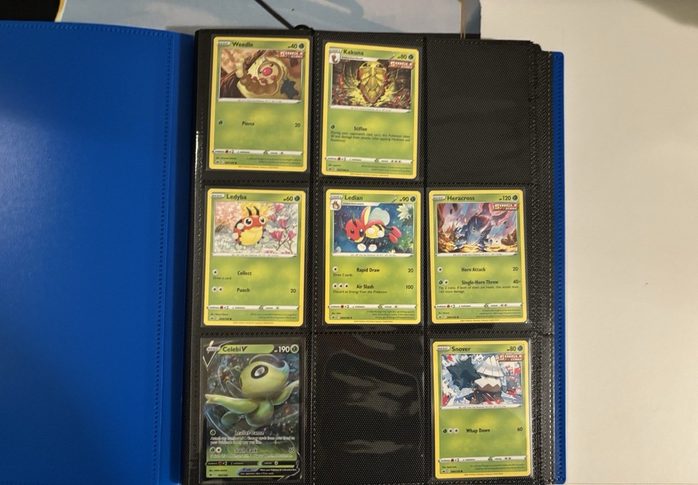 75% Complete Pokemon Chilling Reign Base Set Binder Collection