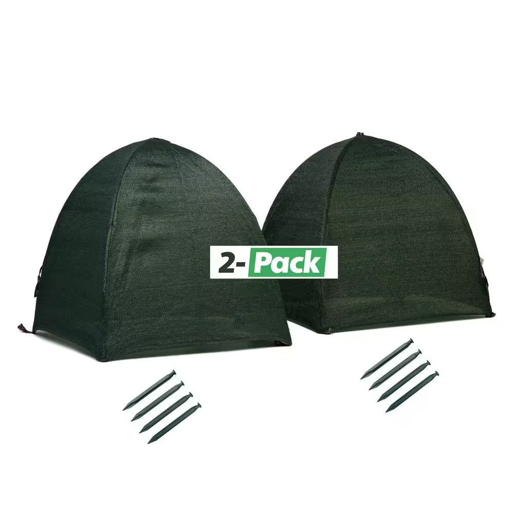 22 In. Winter Shrub Covers Pop-Open (2-Pack)