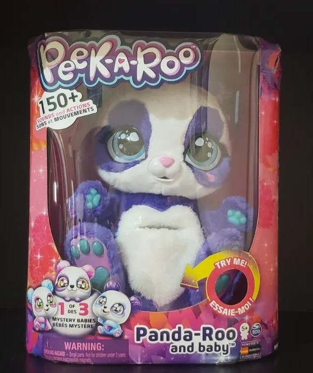 Peek-a-roo Panda-Roo and Baby