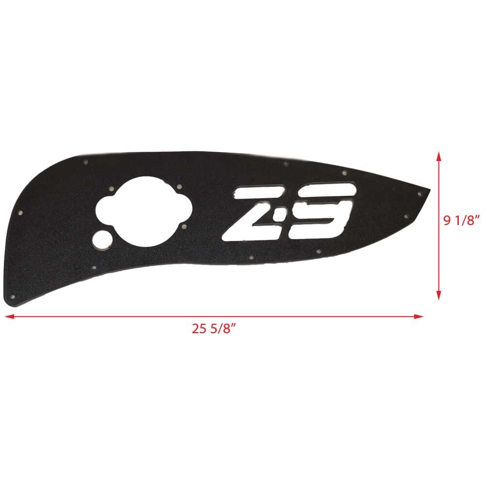 Tracker Boat Shifter Panel 173763 | Nitro Z9 Black Starboard