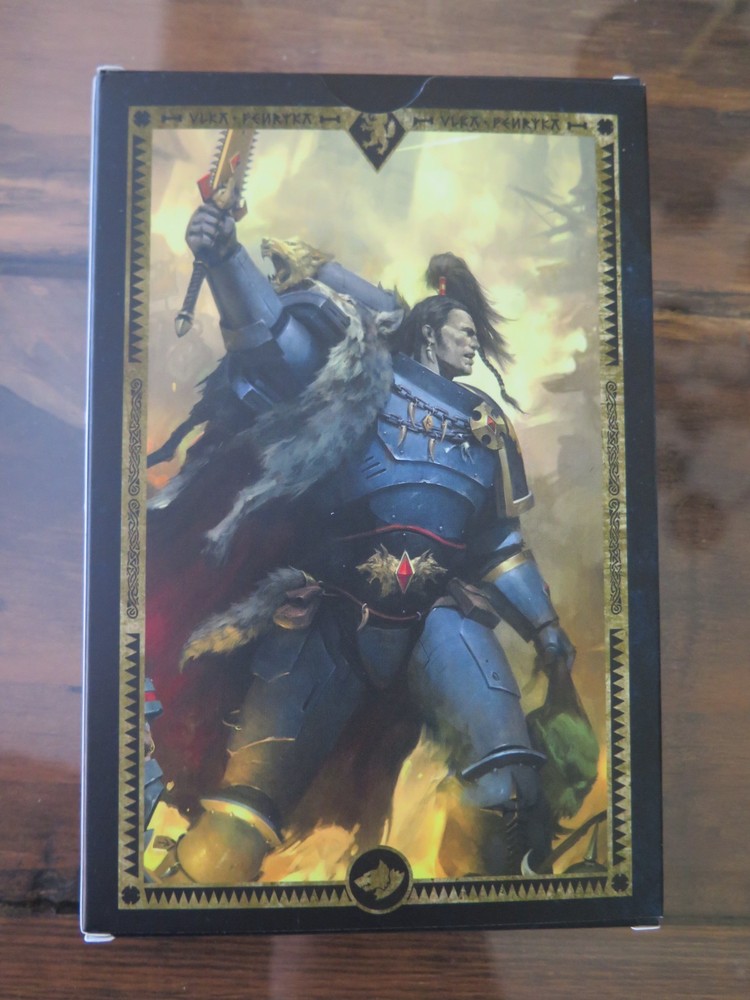 WARHAMMER 40,000 40K SPACE WOLVES CODEX 10TH LIMITED EDITION & DATACARDS