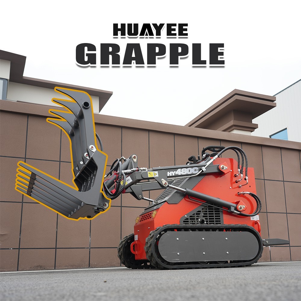 FREE SHIP 38" Root Grapple Grabber Rake Attachment,Skid steer loader Attachment