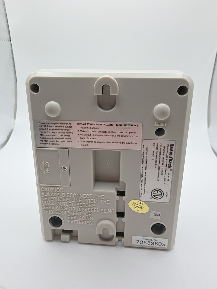 Radio Shack Automatic Fax/Data Switch AFX-300