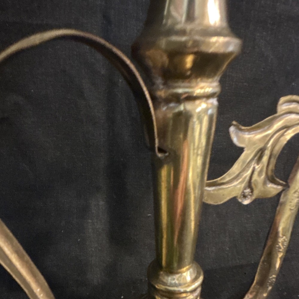 Vintage Etched Brass Turkish Dallah Teapot