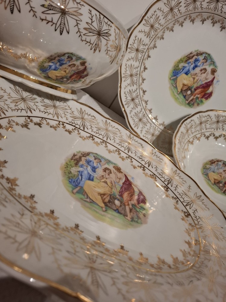 Vintage Three Graces Porcelain Dinnerware