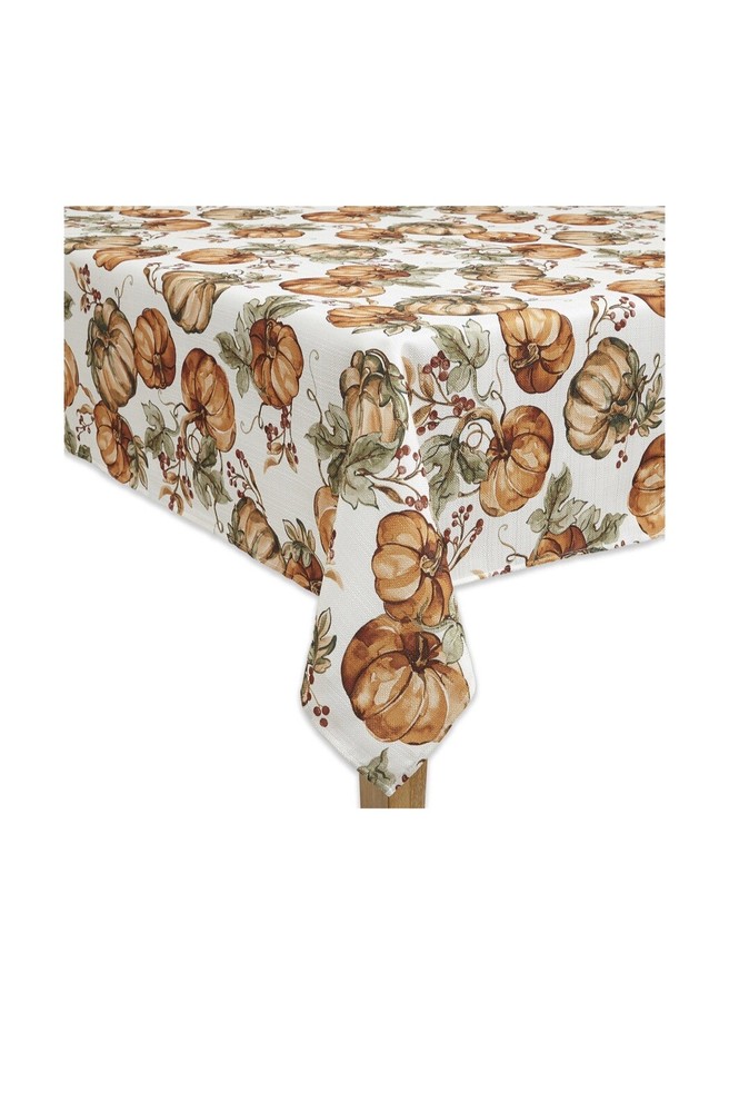 Celebrate Fall Together Pumpkin Tablecloth
