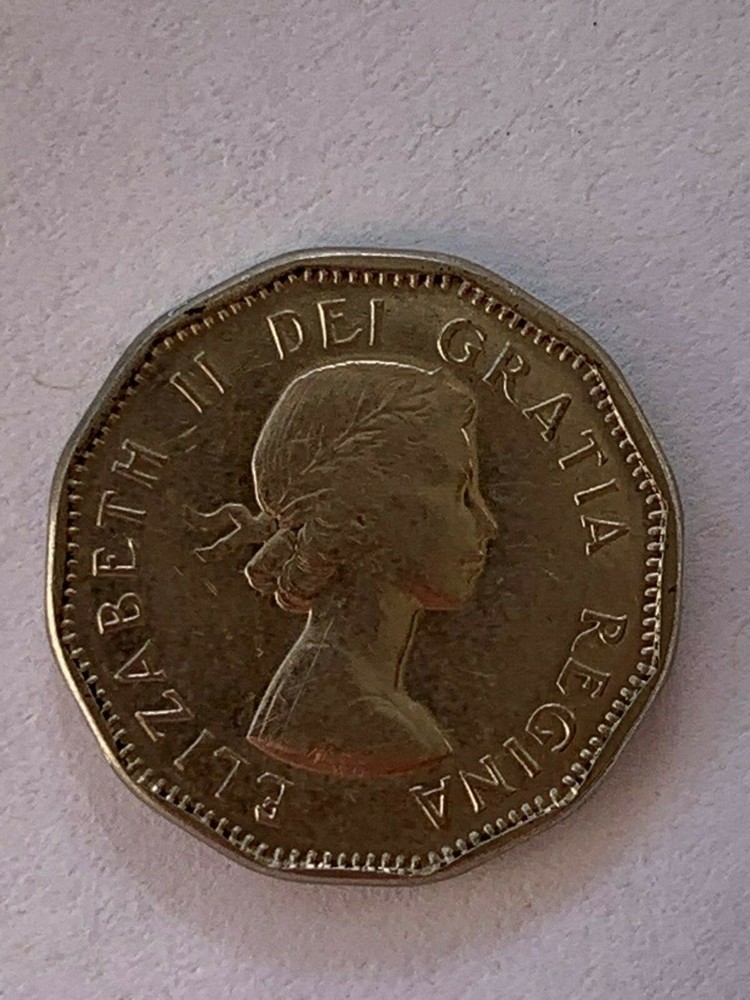 1959 Canada 5 Cent Coin