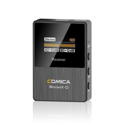 Comica Compact 2.4 GHz Digital Wireless Microphone System(Transmitter+Receiver)