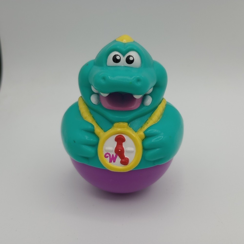 HASBRO 2004 Playskool Weeble Wobble Alligator With Clock Figure Replacement