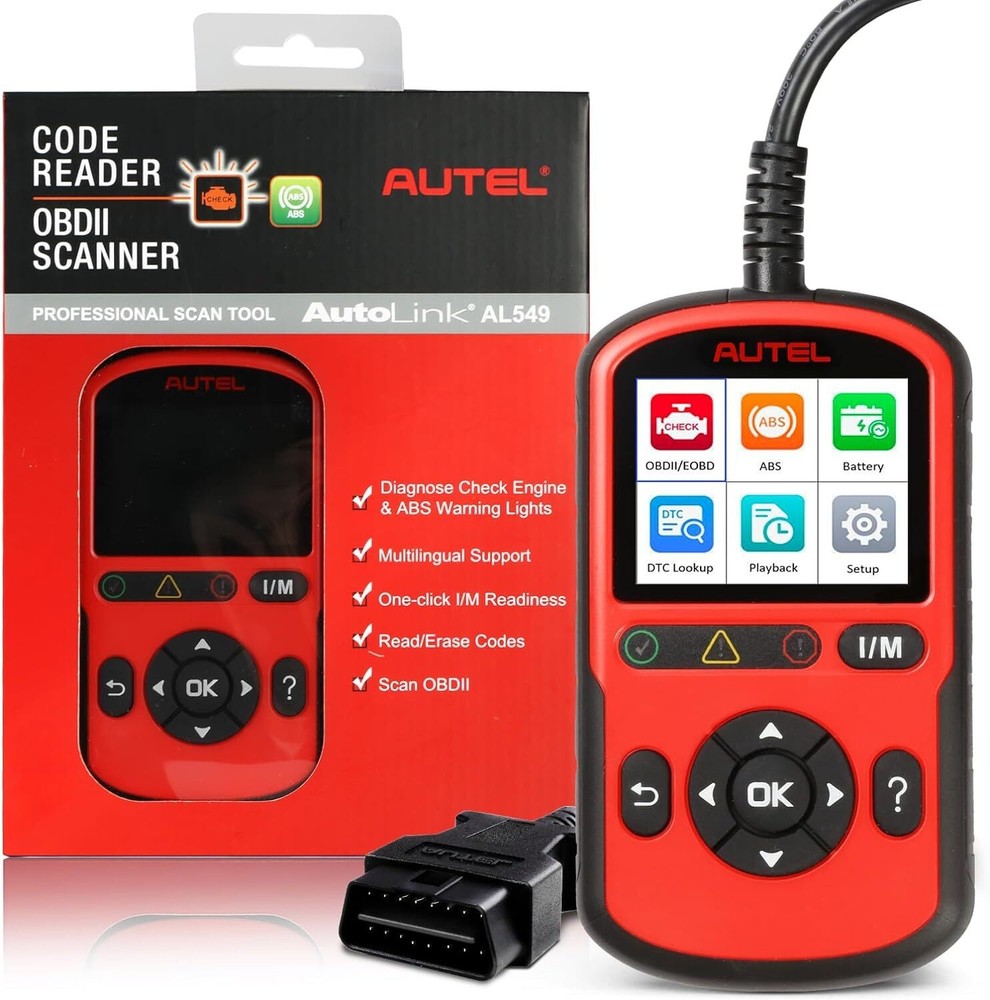 2026 New Scanner AutoLink AL549 Check Engine Light Code Reader Diagnostic Tool