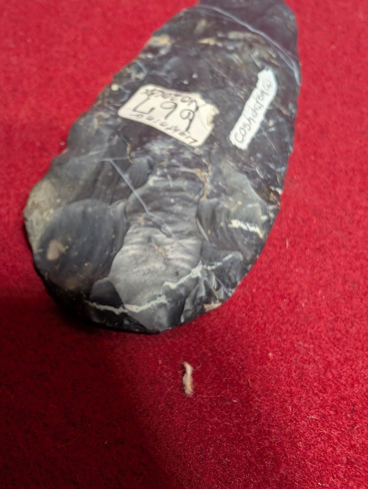 Coshocton Spearpoint Blade Lightning Bolts