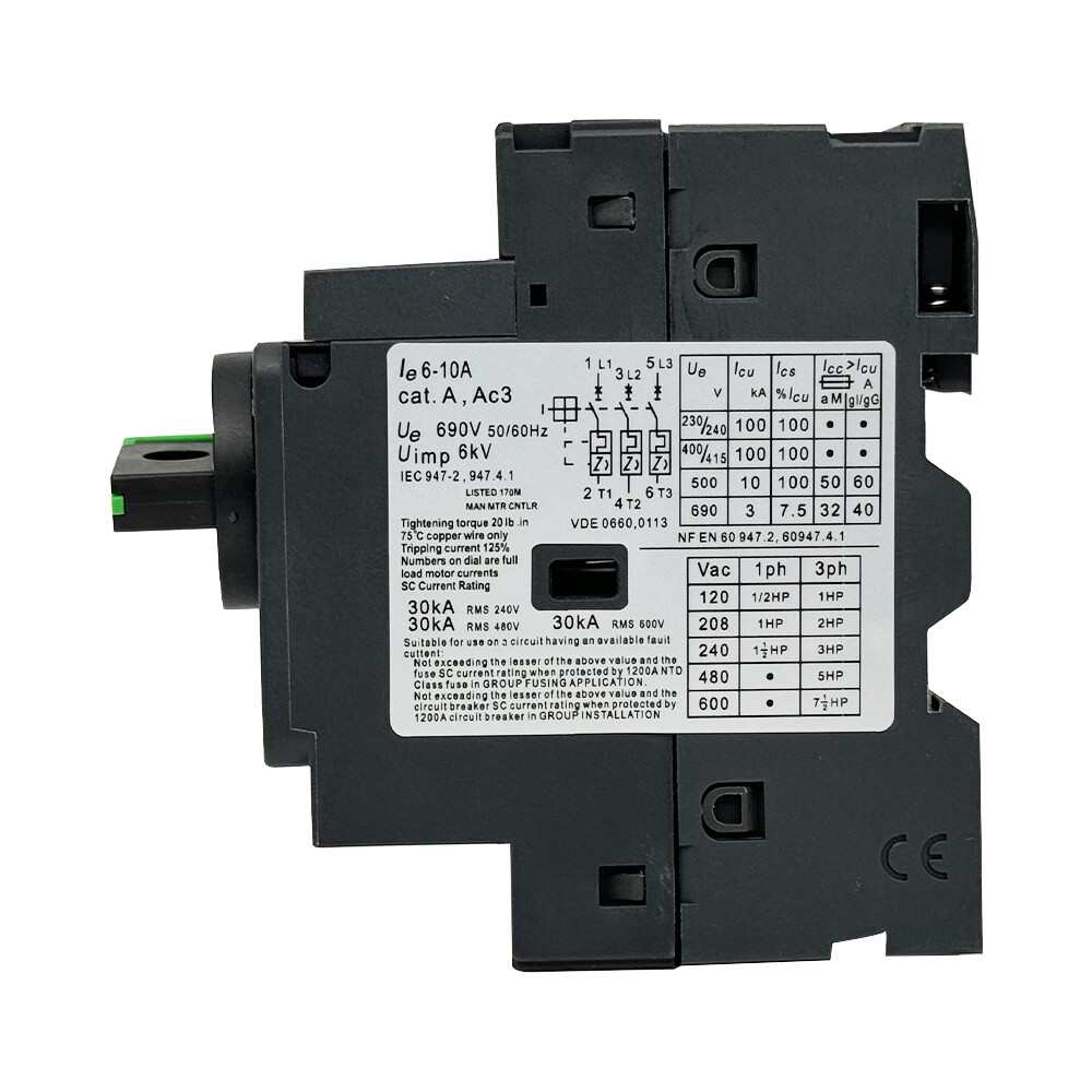 Deca Manual Starter and Protector,circuit protector,rotary handle GV2P14 6-10A