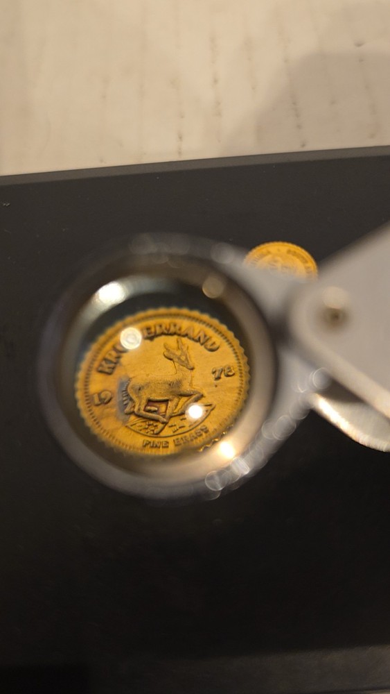 1978 South African Mini Brass Krugerrand