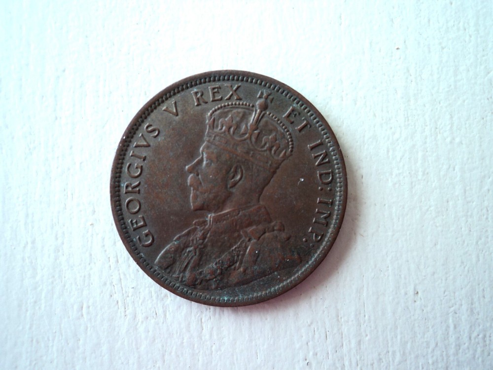 ~ 1911 Canada George V Five 5 Cents