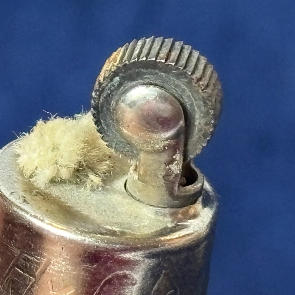 Frank M. Whiting Sterling Silver Hy-Glo Table Lighter