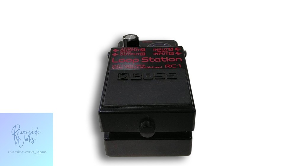 BOSS RC-1-BK Loop Station Effects Pedal