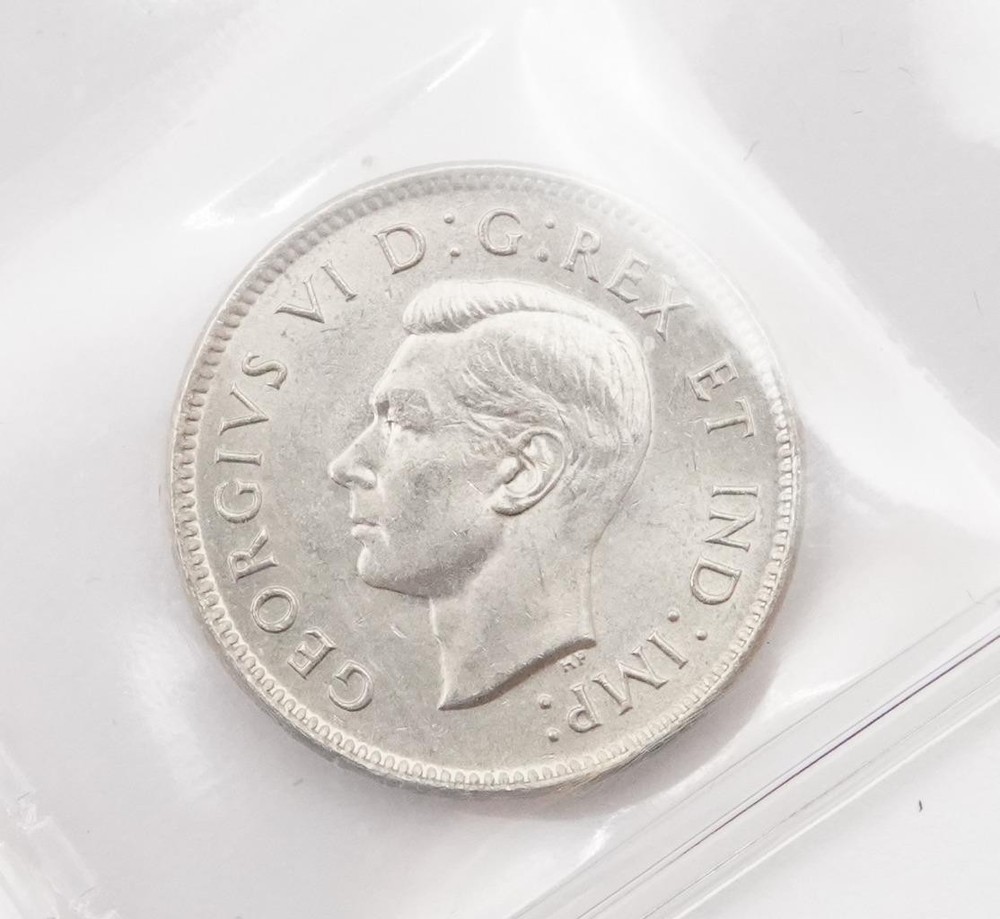 1937 Canada 5 cents ICCS MS-62