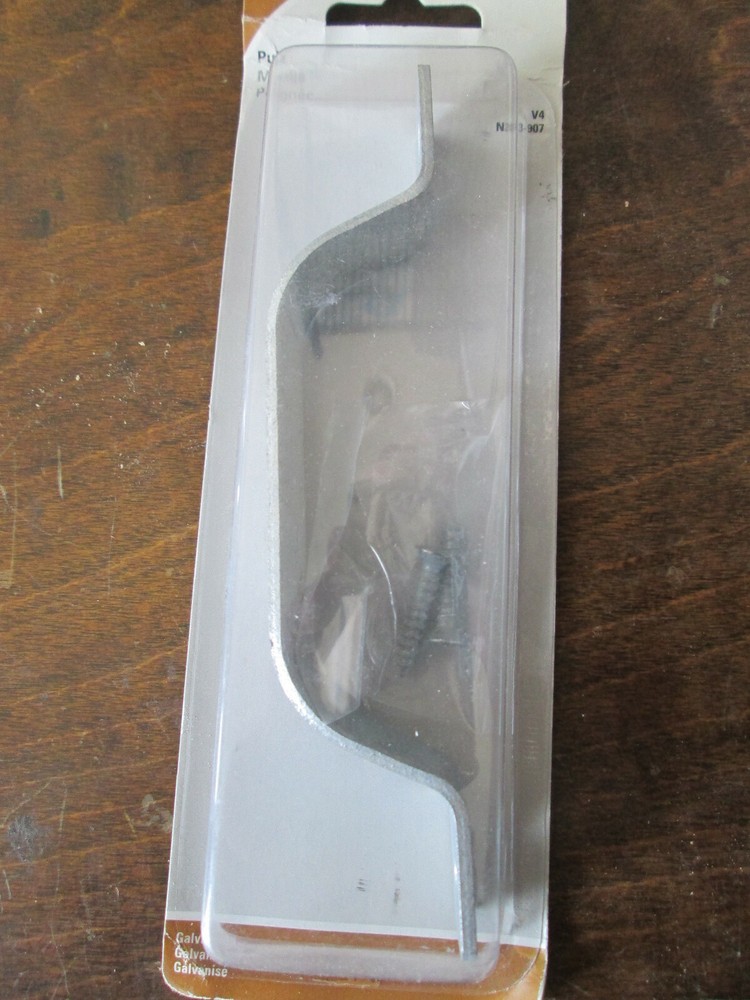 2- National Hardware N243-907 V4 Door Pull, 6-1/2", Galvanized
