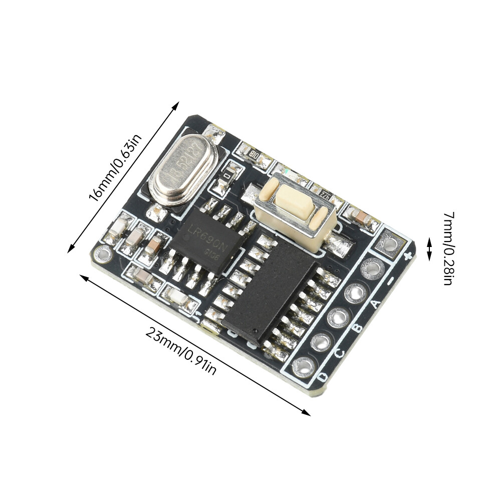 433Mhz Wireless Remote Control Switch Learning Code Decoding Receiver Module DIY