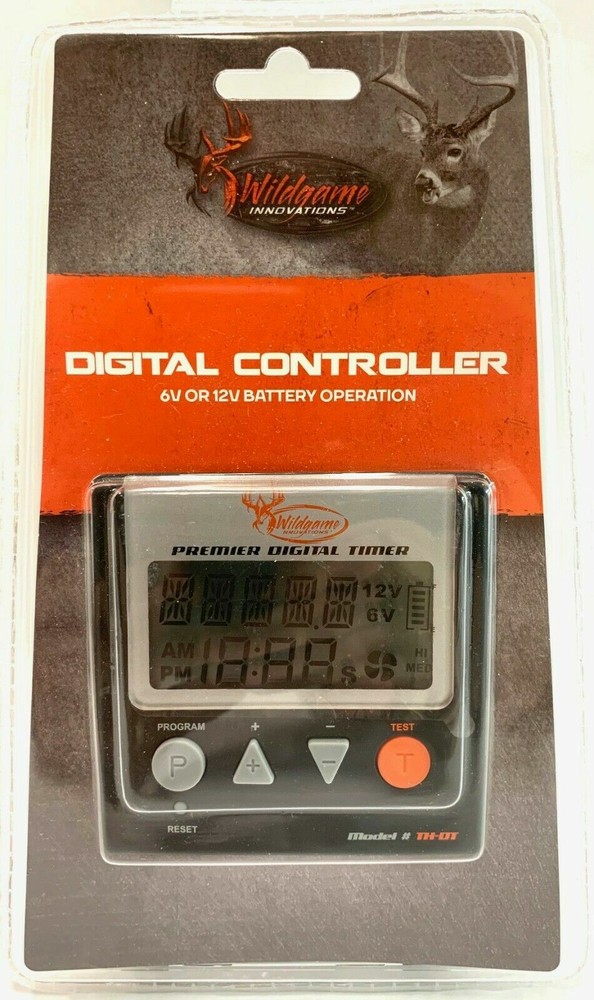 Wildgame Innovations Digital Controller Timer 6V or 12V Battery Operation TH-DT