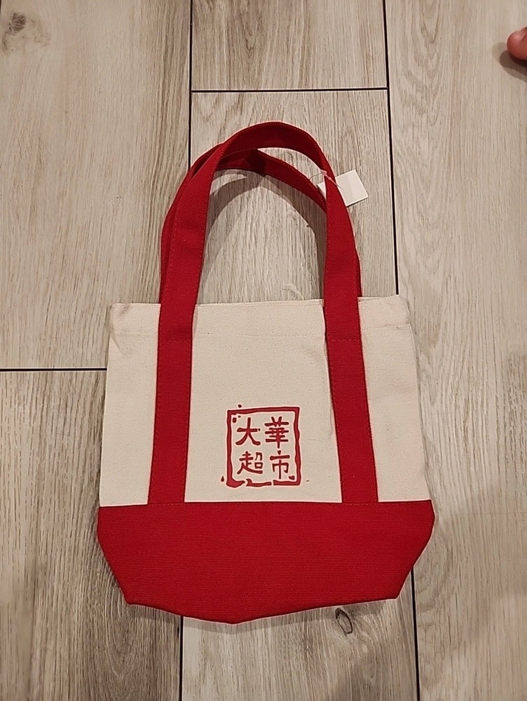 Authentic 99 Ranch Mini Canvas Tote Red