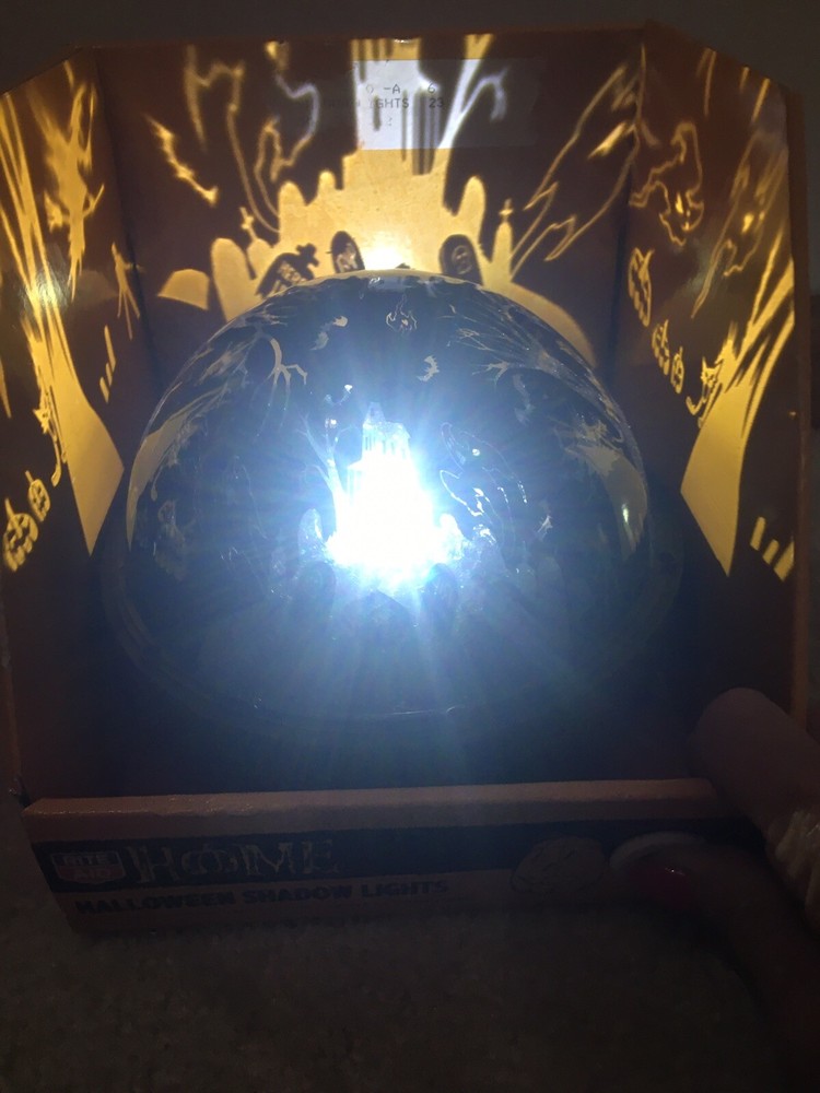 Gemmy Halloween Shadow Lights NEW