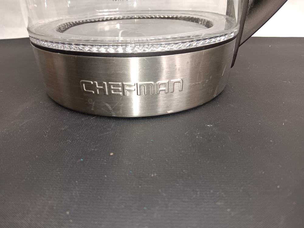 Chefman Electric Kettle Pitcher Only Water Heater Warmer Stainless No Base Cord