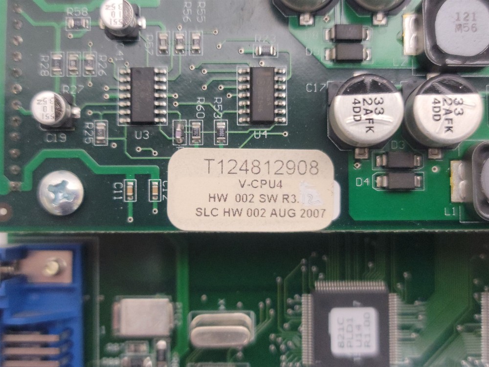 Valcom V-CPU4 System CPU Processor Card , HW 002 SW R3.12