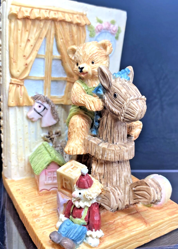 Playtime Teddies Book Ends