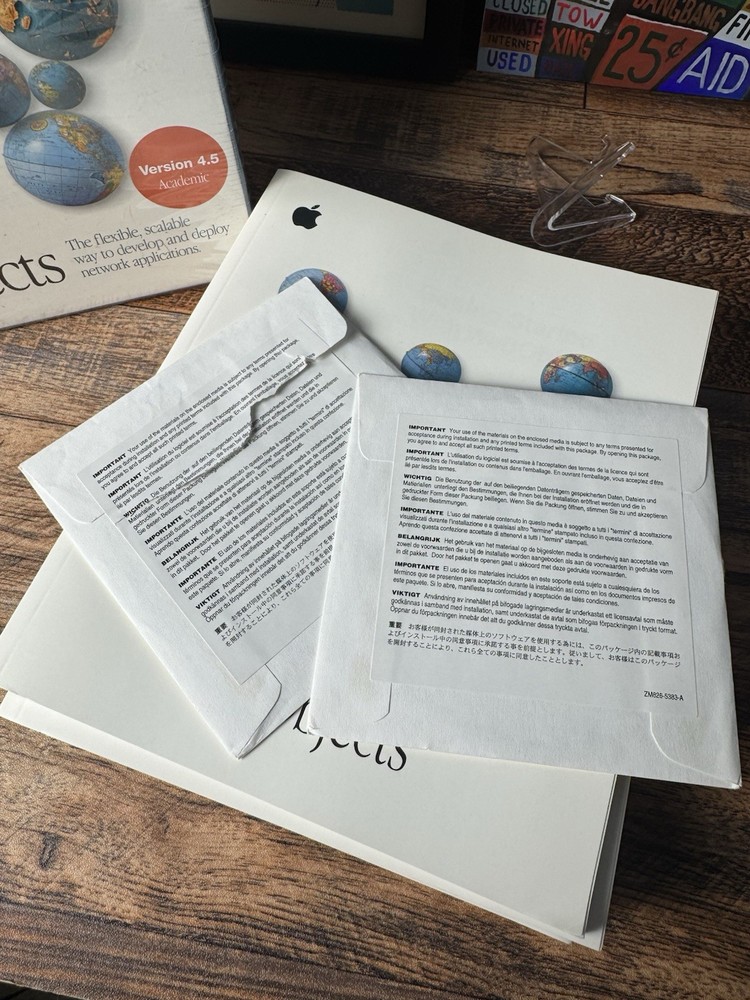 Apple Macintosh WebObjects Version 4.5 Complete Java Server Software Open Box