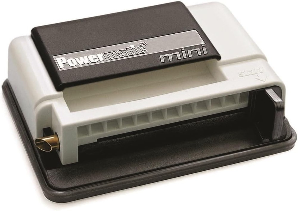 Compact Manual Cigarette Injector Machine for DIY Rolling - White