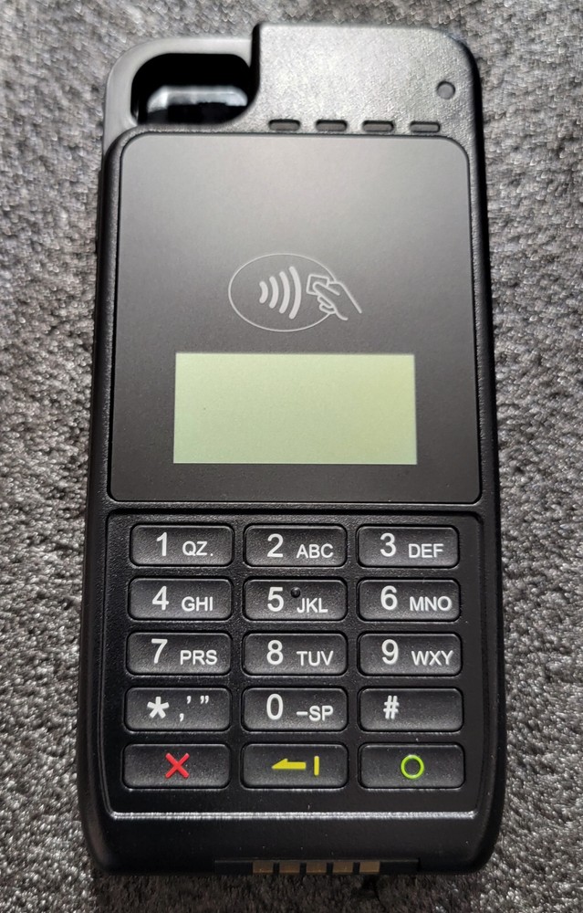 VERIFONE PAYWARE E315M IPHONE 5 IPOD MOBILE BARCODE CC TERMINAL M087-313-10-WWA