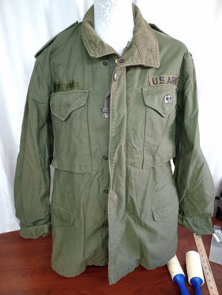 US OG 107  Field Jacket Coat,Small USED