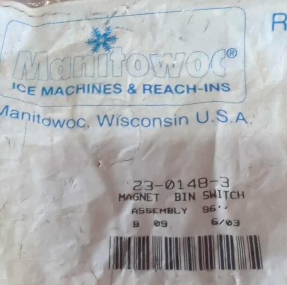 Manitowoc Bin Switch Magnet 23-0148-3 Assembly for Ice Machines