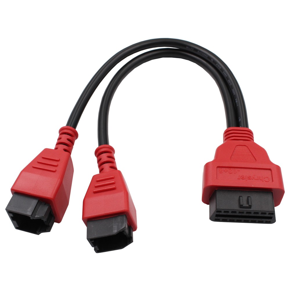 For Chrysler programming cable 12 + 8 connector for Autel DS808 Maxisys adapter