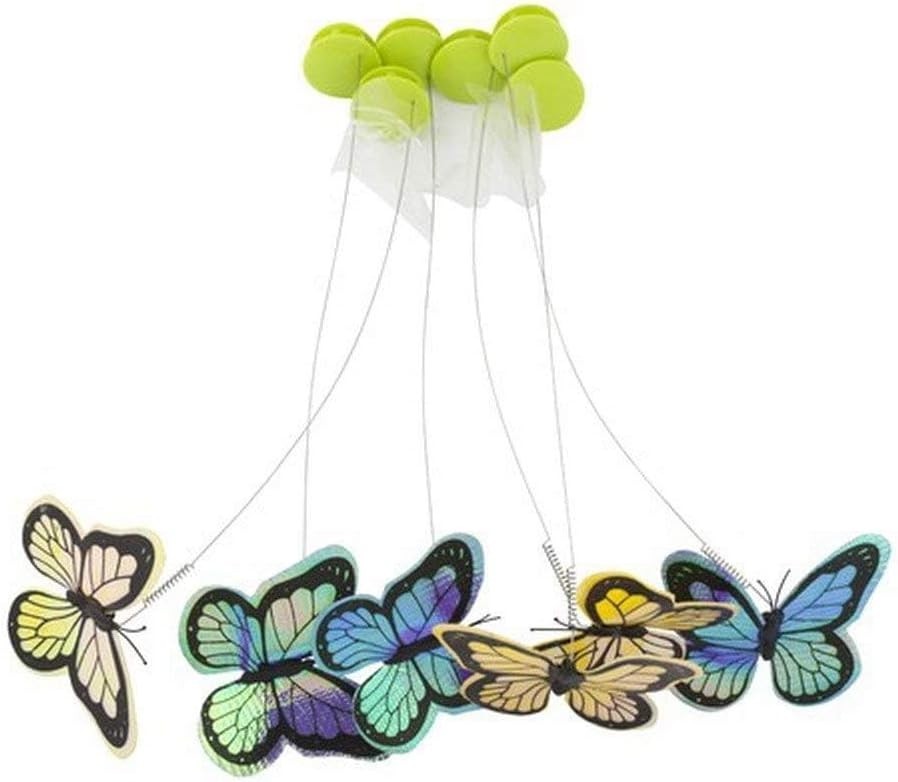 6-Pack Cat Butterfly Refill for Engaging Indoor Play - Interactive Spinner Toy