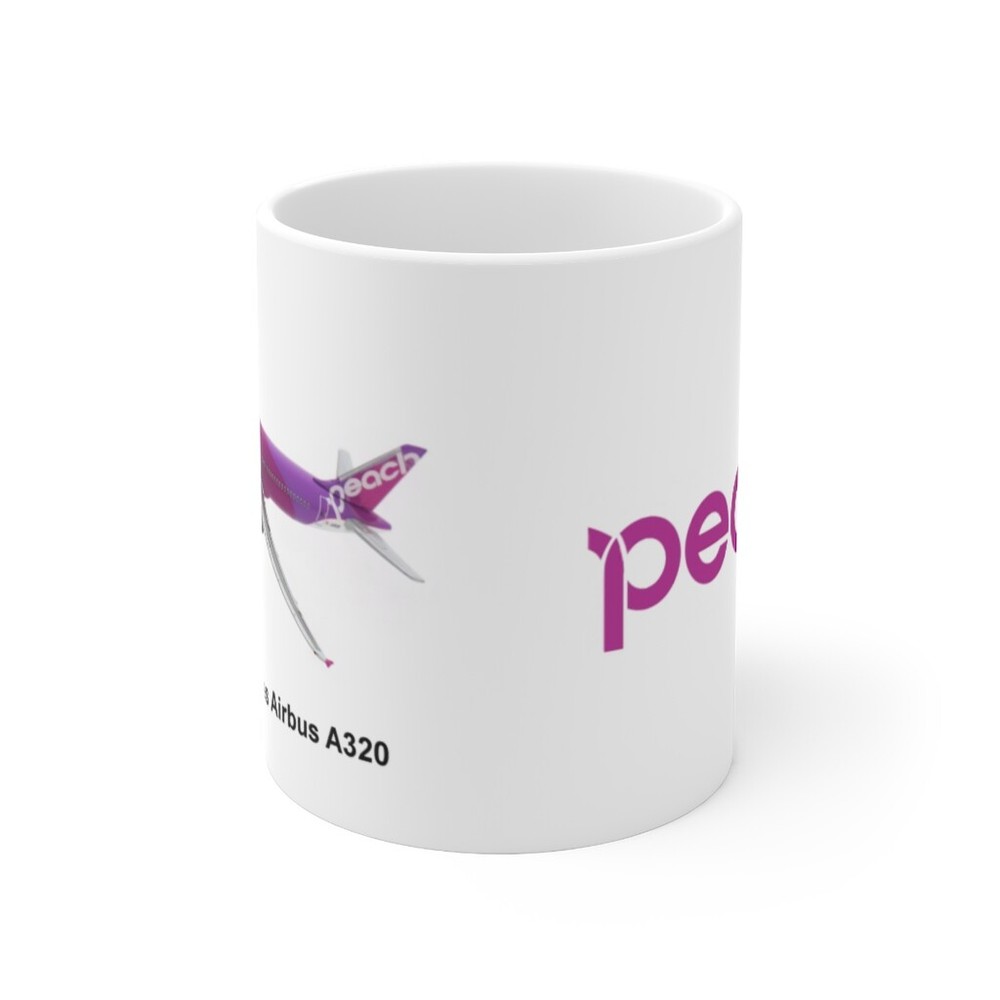Peach Airlines A320 Coffee Mug