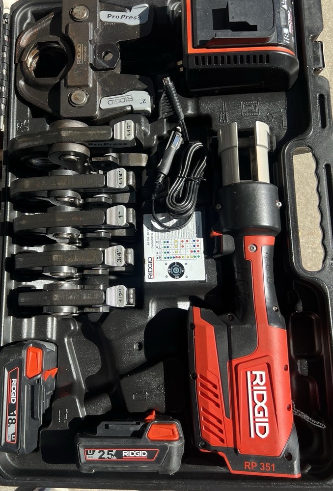 ridgid rp 351 press tool/SHIPS FAST!!!