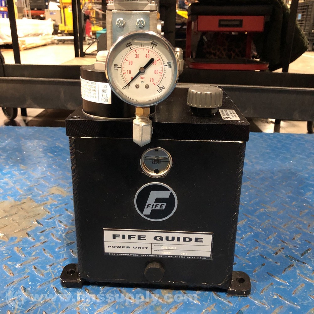 Fife Corp E25B-1AA1A Electrohydraulic Power Unit USIP