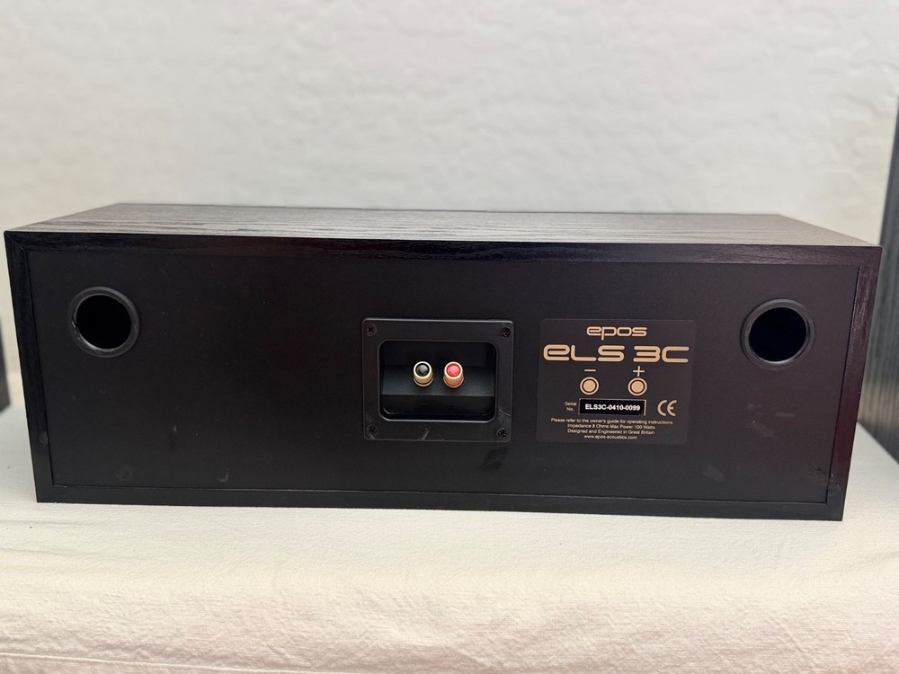 EPOS ELS 3C Center Speaker Maple - Tested Fully Working