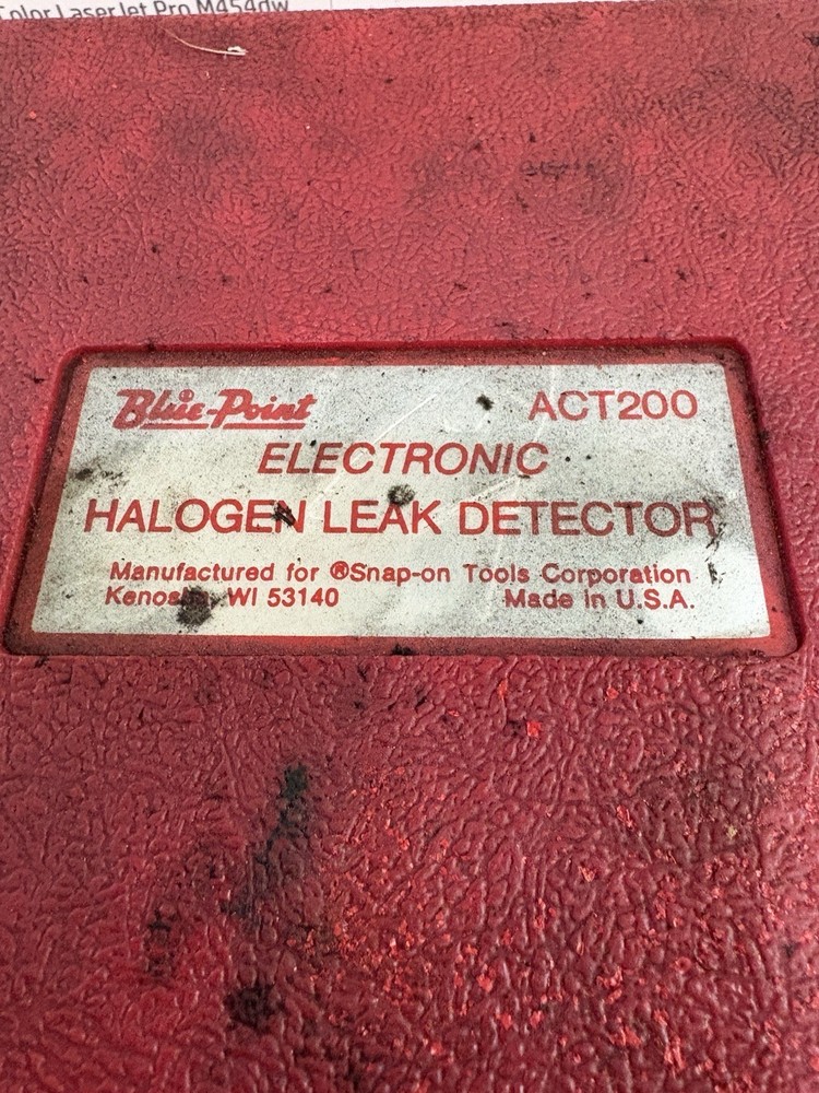 Blue Point ACT200 electronic halogen leak detector