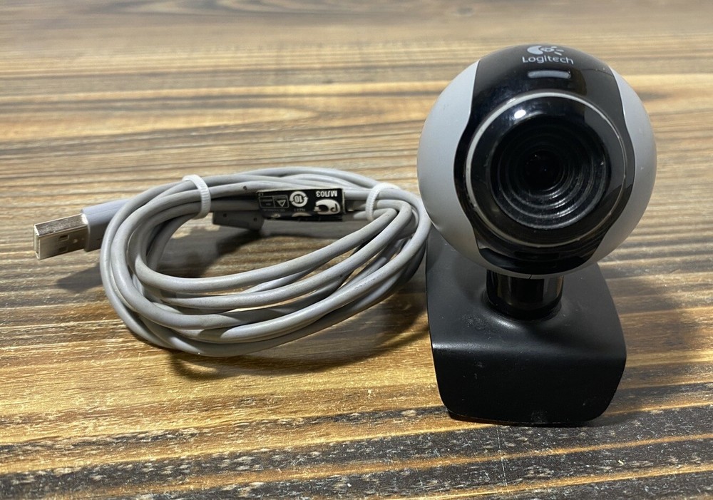 Logitech Webcam (Lot Of 3) All Different Models Right Light Technology USB