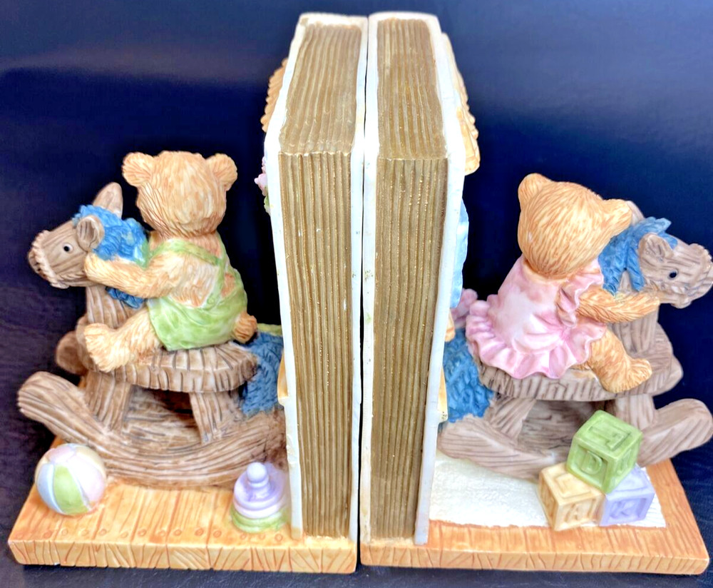 Playtime Teddies Book Ends